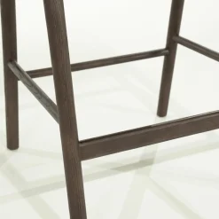 Barstoel Rayven Essen en stof Bruin (zithoogte 65cm) - Loft24.nl