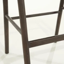 Barstoel Rayven Essen en stof Bruin (zithoogte 75cm) - Loft24.nl