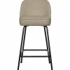 Barstoel Vogue Bouclé - Beige (zithoogte 65cm) - Loft24.nl