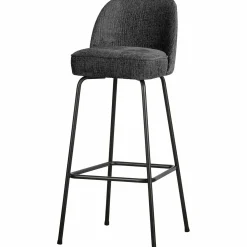 Barstoel Vogue Structure Velvet - Mountain (zithoogte 80cm) - Loft24.nl