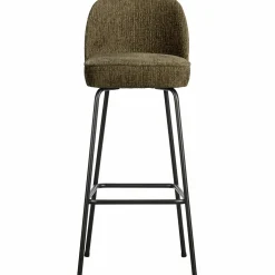 Barstoel Vogue Structure Velvet - Bonsai (zithoogte 80cm) - Loft24.nl