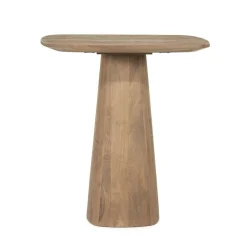 Bartafel Aron Mangohout 80 x 80cm Lichtbruin - Loft24.nl