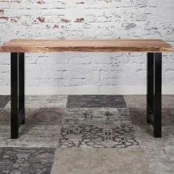 Bartafel Boomstam - Acaciahout 150 x 50 cm - Naturel - Loft24.nl