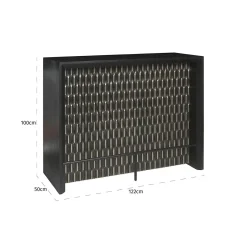 Bartafel Walker Eiken - 122 x 50 cm - Loft24.nl