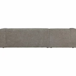 Bean hoekbank links grove melange stof travertin - Loft24.nl