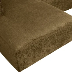 Bean hoekbank links structure velvet spices - Loft24.nl