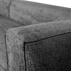 Bean hoekbank links structure velvet cloud sky - Loft24.nl