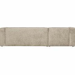 Bean hoekbank links structure velvet buttermilk - Loft24.nl