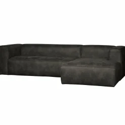 Bean hoekbank rechts zwart - Loft24.nl