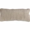 Bean kussen grove ribstof travertin - Loft24.nl