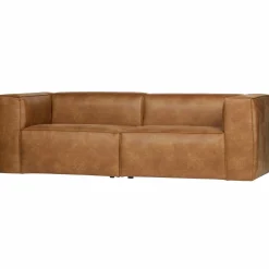 Bean 3,5-zits bank cognac - Loft24.nl