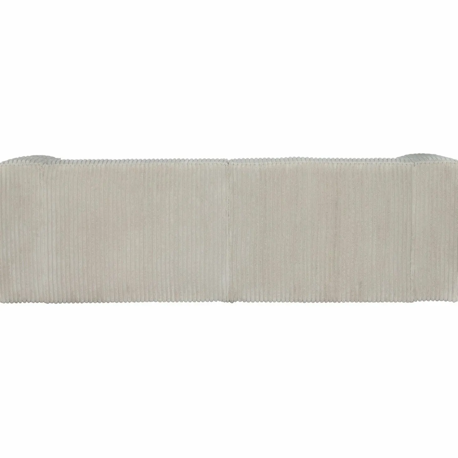 Bean 3,5-zits bank grove ribstof naturel - Loft24.nl