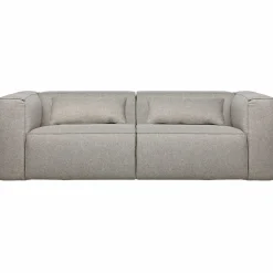 Bean 3,5-zits bank incl. kussens lichtgrijs gemeleerd - Loft24.nl