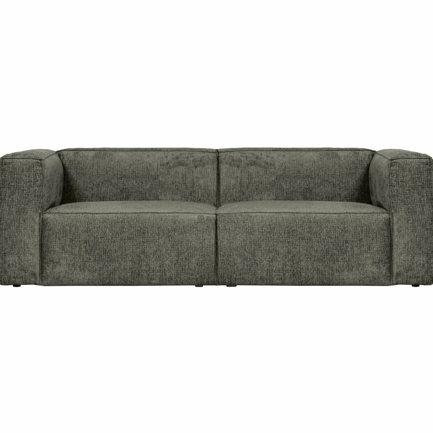 Bean 3.5-zits bank structure velvet waterplant - Loft24.nl