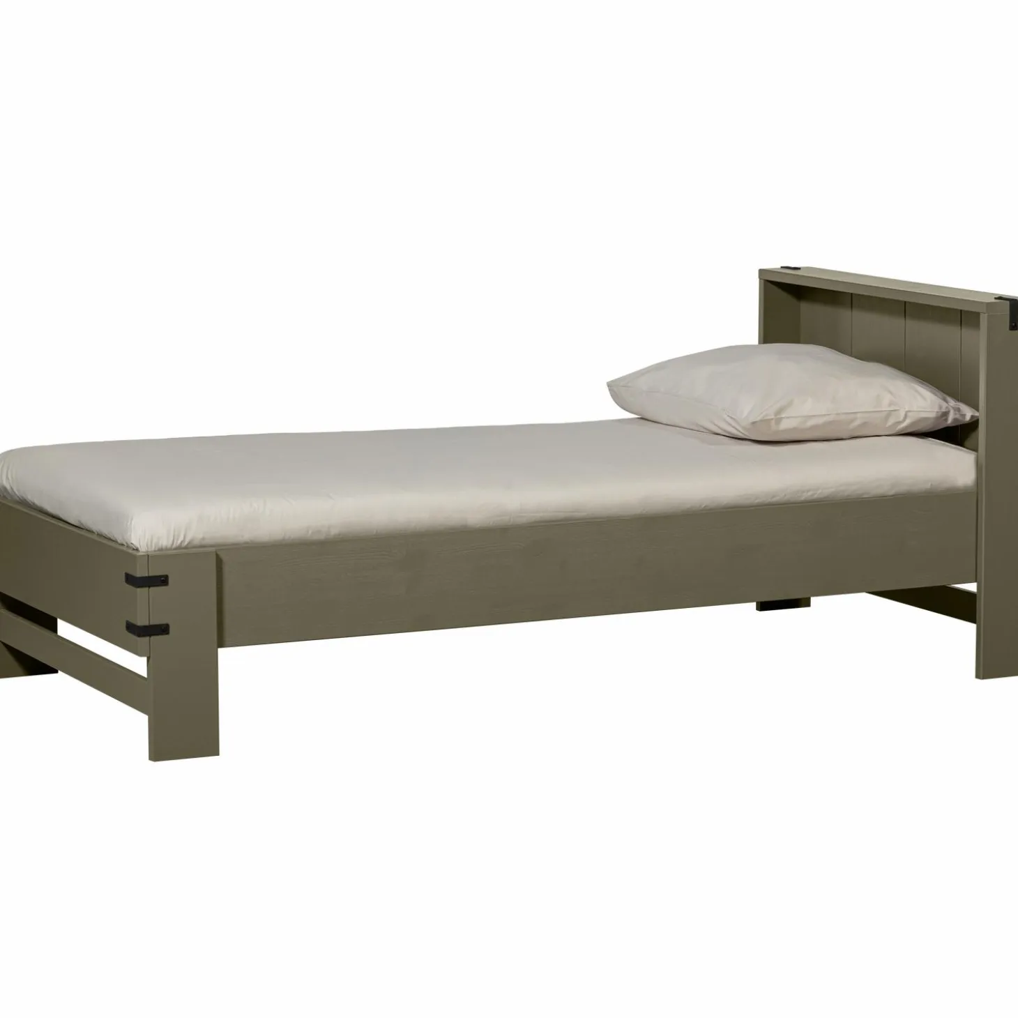 Bed Bobby 90 x 200cm, kleur Forest Green - Loft24.nl