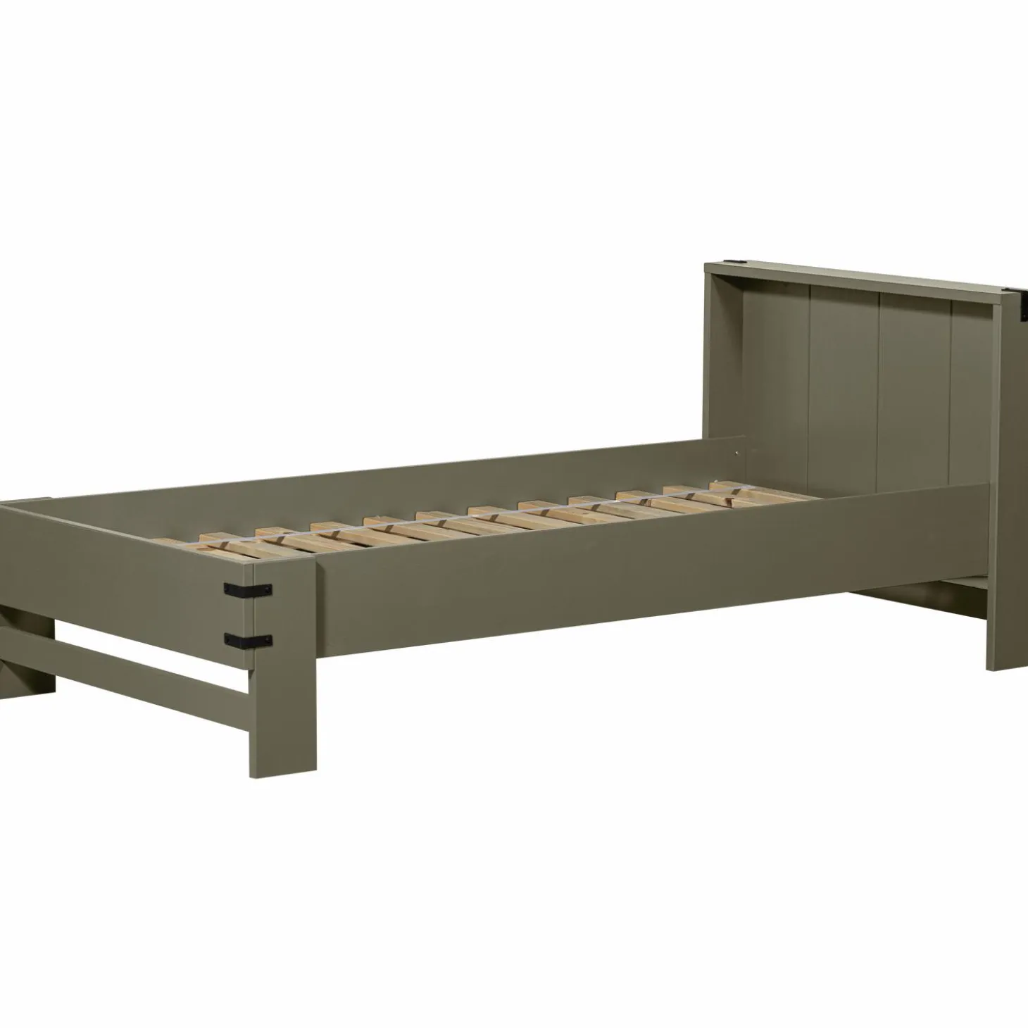 Bed Bobby 90 x 200cm, kleur Forest Green - Loft24.nl