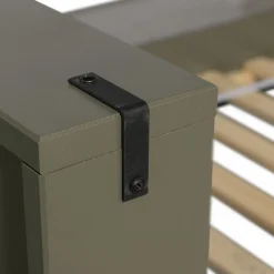 Bed Bobby 90 x 200cm, kleur Forest Green - Loft24.nl