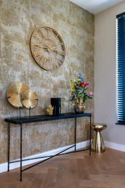 Bijzettafel Arlo Ø35 cm - Goud - Loft24.nl