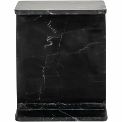 Bijzettafel Benson Marmer - Zwart - Loft24.nl
