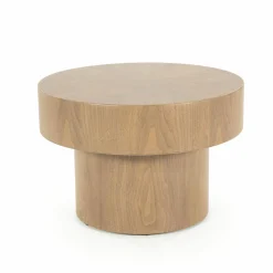 Bijzettafel Bobbie - donkerbruin - 45 x 45 cm - Loft24.nl