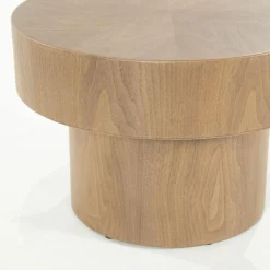 Bijzettafel Bobbie -lichtbruin - 45 x 45 cm - Loft24.nl