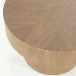 Bijzettafel Bobbie -lichtbruin - 45 x 45 cm - Loft24.nl