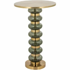Bijzettafel Bowiene Ø41 cm - Groen - Loft24.nl