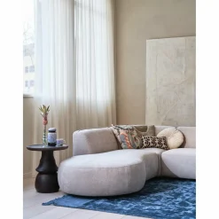 Bijzettafel Broad Mangohout Ø50cm Naturel - Loft24.nl