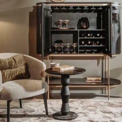 Bijzettafel Brunello Mangohout 57 cm hoog - Loft24.nl