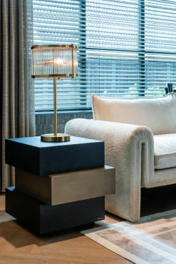 Bijzettafel Cambon Eiken - 57 x 52 cm - Loft24.nl