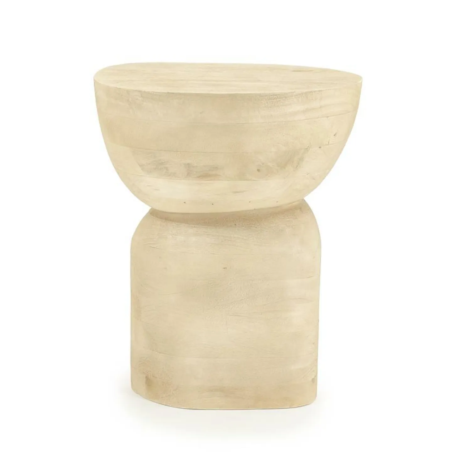 Bijzettafel Cobble Hout - Naturel - Loft24.nl