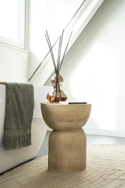 Bijzettafel Cobble Hout - Naturel - Loft24.nl