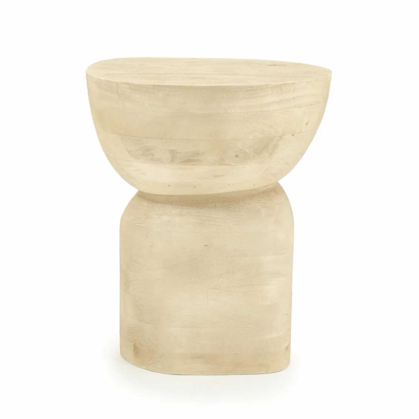 Bijzettafel Cobble Hout - Naturel - Loft24.nl