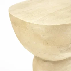 Bijzettafel Cobble Hout - Naturel - Loft24.nl