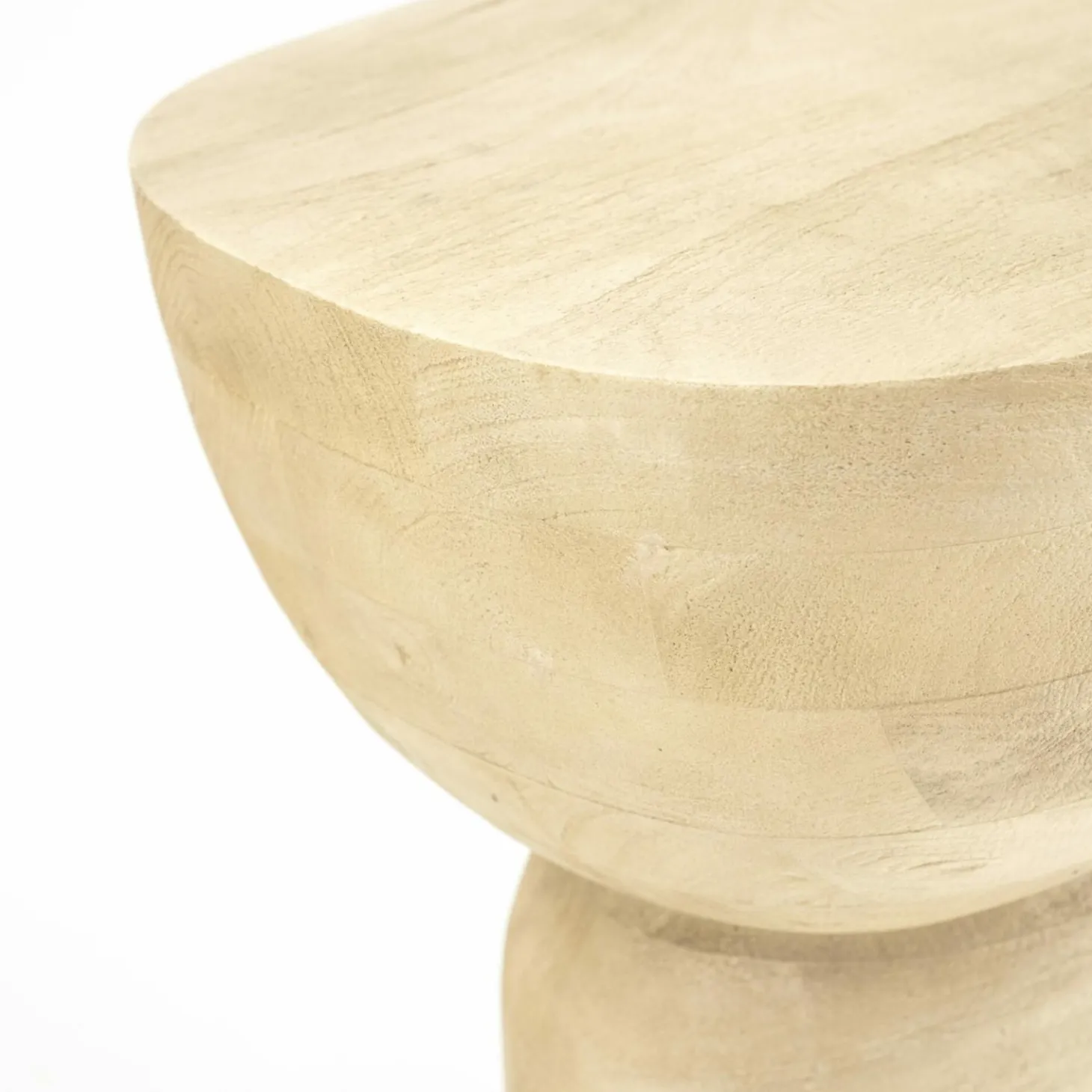 Bijzettafel Cobble Hout - Naturel - Loft24.nl