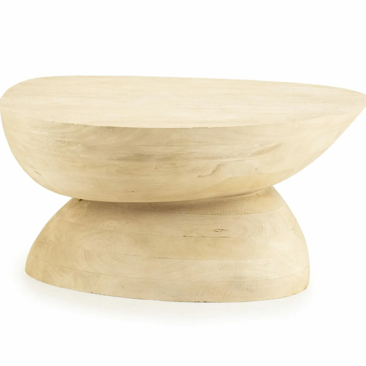 Bijzettafel Cobble Hout - Naturel - Loft24.nl