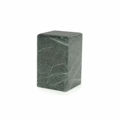 Bijzettafel Dice Marmer 30 x 30cm - Groen - Loft24.nl