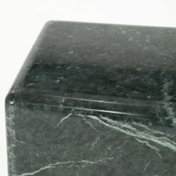 Bijzettafel Dice Marmer 30 x 30cm - Groen - Loft24.nl