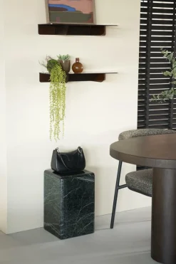 Bijzettafel Dice Marmer 30 x 30cm - Groen - Loft24.nl