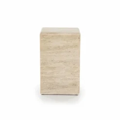 Bijzettafel Donta - Travertin - Loft24.nl