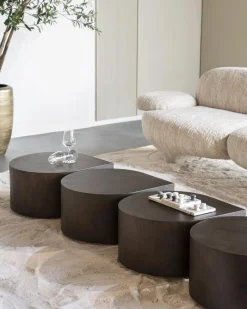 Bijzettafel Jules - Donkerbruin - Loft24.nl