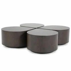 Bijzettafel Jules - Donkerbruin - Loft24.nl