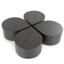 Bijzettafel Jules - Donkerbruin - Loft24.nl