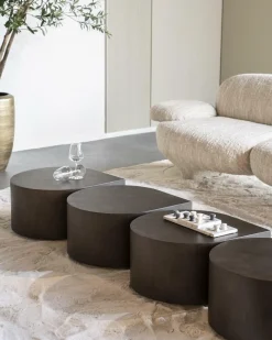 Bijzettafel Jules - Donkerbruin - Loft24.nl