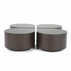 Bijzettafel Jules - Donkerbruin - Loft24.nl