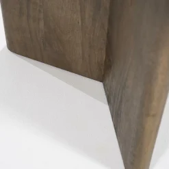 Bijzettafel Leoti Mangohout - Bruin 45cm - Loft24.nl