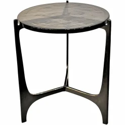 Bijzettafel Mateo Glas - Ø41 cm - Loft24.nl