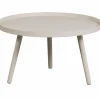 Bijzettafel Mesa Ø60cm Zand - Loft24.nl
