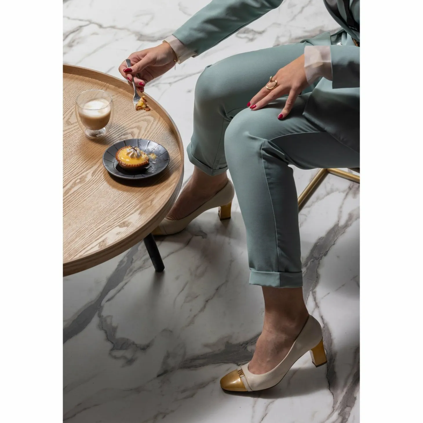 Bijzettafel Mesa Naturel - Ø78 - Loft24.nl