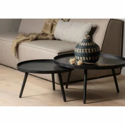 Bijzettafel Mesa Zwart - Ø60 - Loft24.nl
